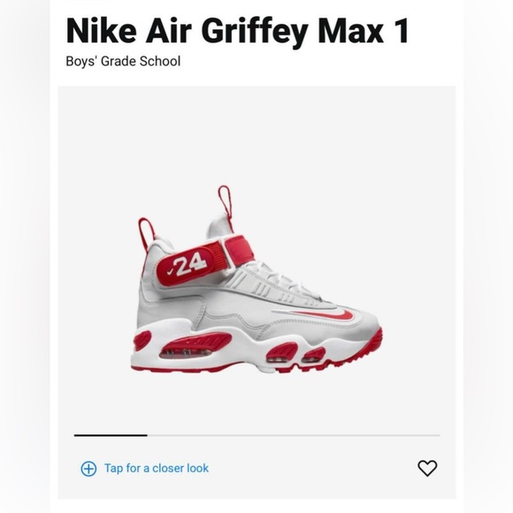 NIKE AIR GRIFFEY MAX 1 Youth - Picture 5 of 5
